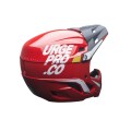 Casco Deltar infantil rojo