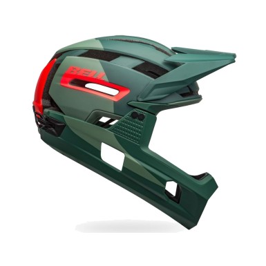 Casco Super Air R MIPS Verde / Rojo