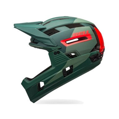 Casco Super Air R MIPS Verde / Rojo