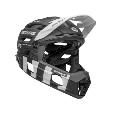 Casco Super Air R MIPS Fast House Negro / Blanco