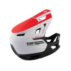 Casque Split Rouge et Blanc