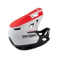 Casque Split Rouge et Blanc