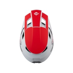 Casque Split Rouge et Blanc