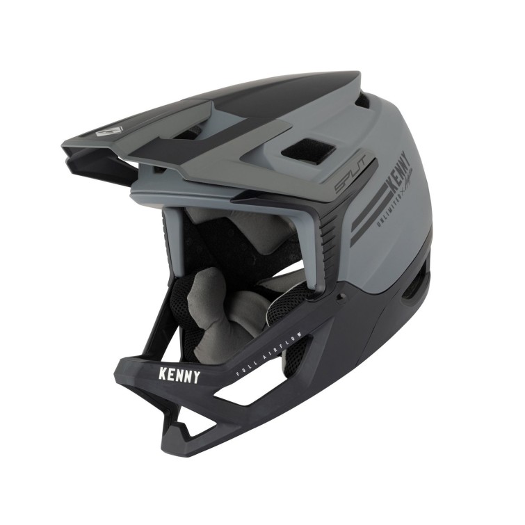 Casque Split Gris et Noir