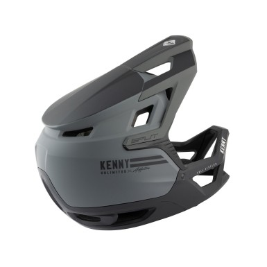 Casco Split Gris y Negro