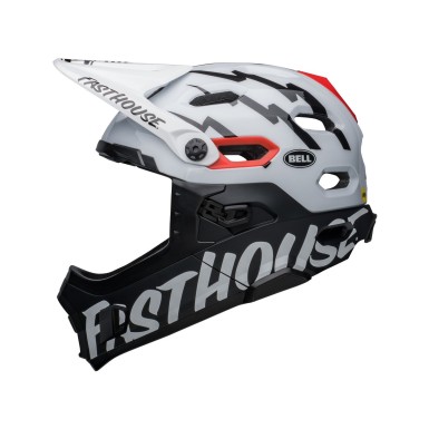 Casco Super DH MIPS Blanco / Negro Fasthouse