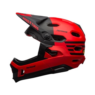 Casco Super DH MIPS Rojo / Negro Fasthouse