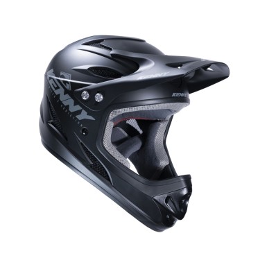 Casco Down Hill Solid Negro