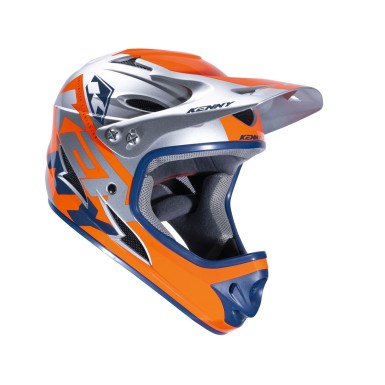 Casco Downhill Graphic Naranja