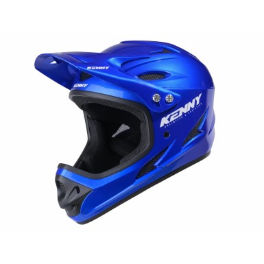 Downhill Solid Helmet Blue
