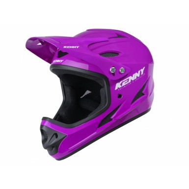 Casco Downhill Solid Violeta