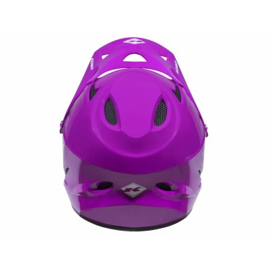 Downhill Solid Helmet Purple