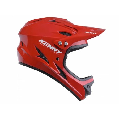 Casco Downhill Solid Rojo