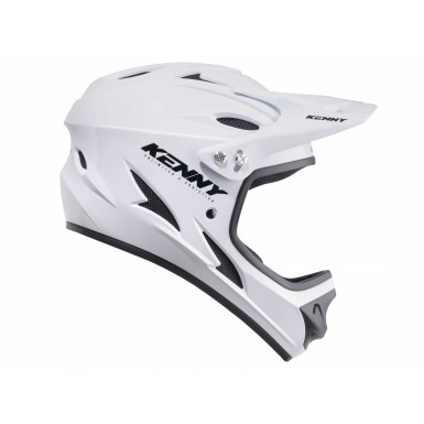 Casco Downhill Solid Blanco