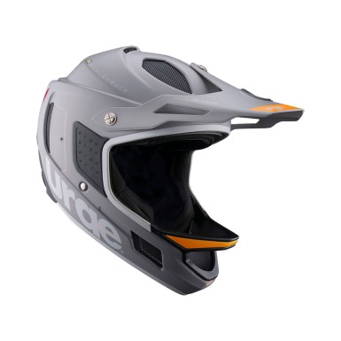 Casco Archi Enduro RR Plata - Naranja - Blanco - Talla S
