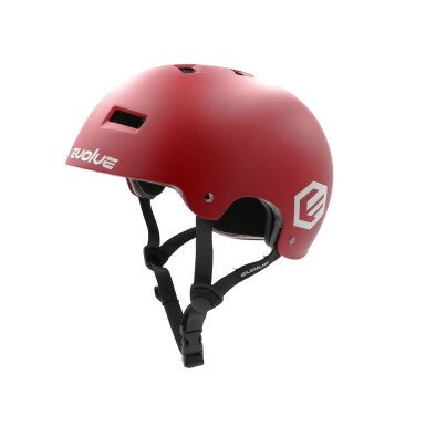Evolve Casque Bol Curb Rouge - Purebike