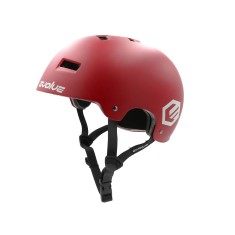 Casco tipo bowl Curb Rojo