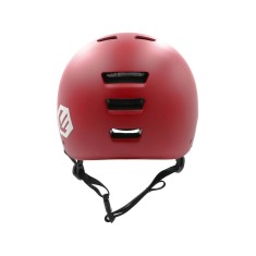 Casco tipo bowl Curb Rojo