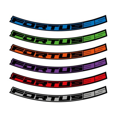 Kit Stickers pour jantes Fortus 35 - 29"