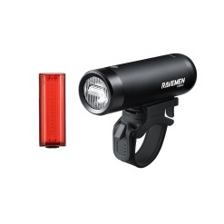 Pack de luz delantera CR-600 y luz trasera TR20