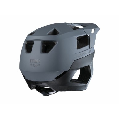 Casco Rafale Gris y Negro
