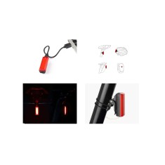 Pack de luz delantera CR-600 y luz trasera TR20