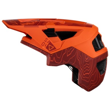 Casco MTB All Mountain 4.0 - Naranja Flame