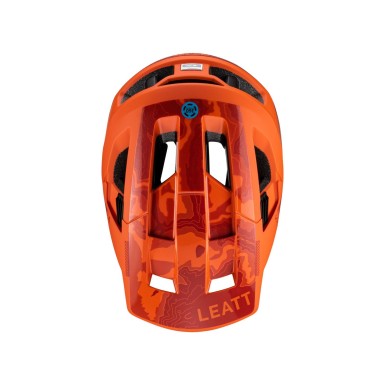 Casco MTB All Mountain 4.0 - Naranja Flame