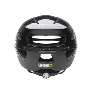 Casco Papingo negro brillante