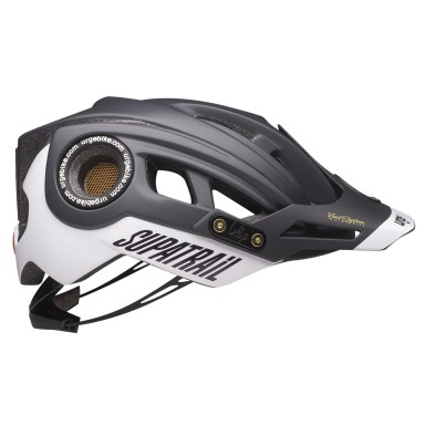 Casco Supatrail RH Panda negro/blanco