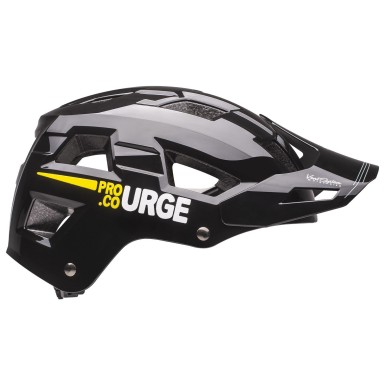 Casco Venturo Negro brillante