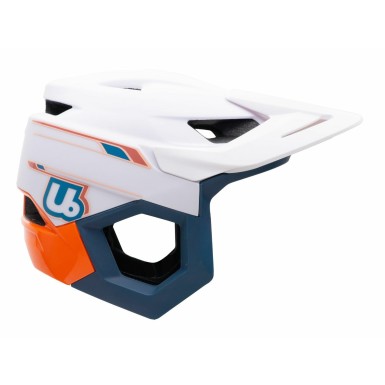 Casco Rascas - Artic Flare Blanco/Naranja