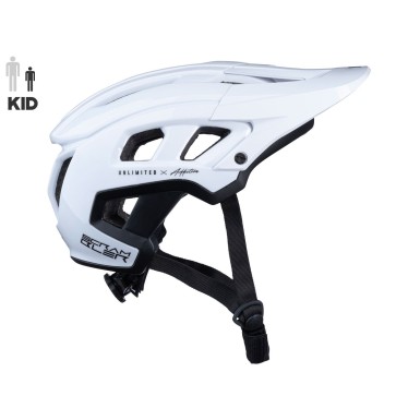 Casco infantil Scrambler Blanco