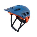 Casque Scrambler Enfant Bleu Orange