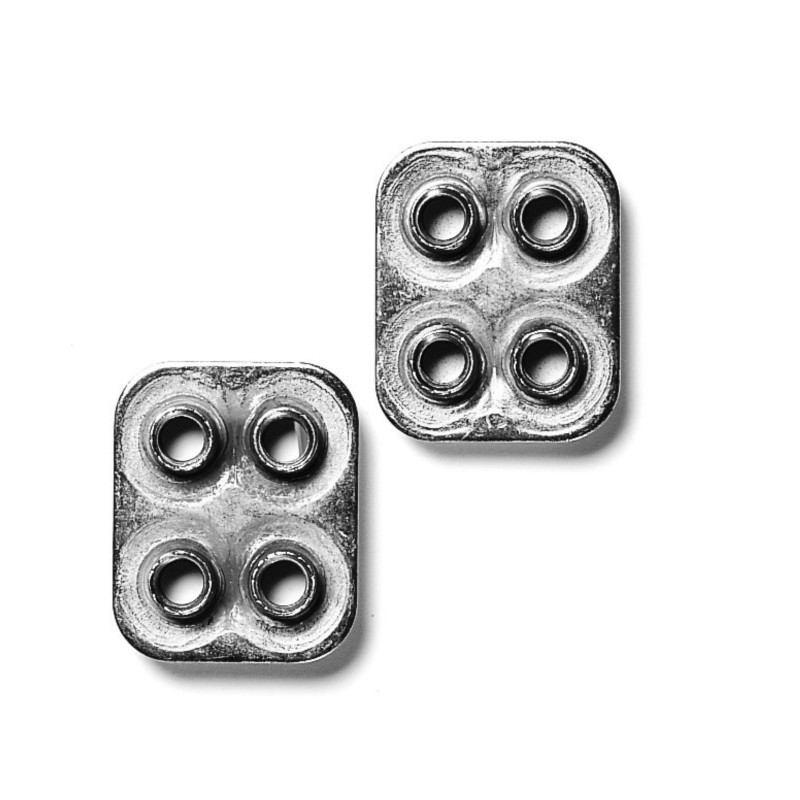 Reinforced MTB cleat plate