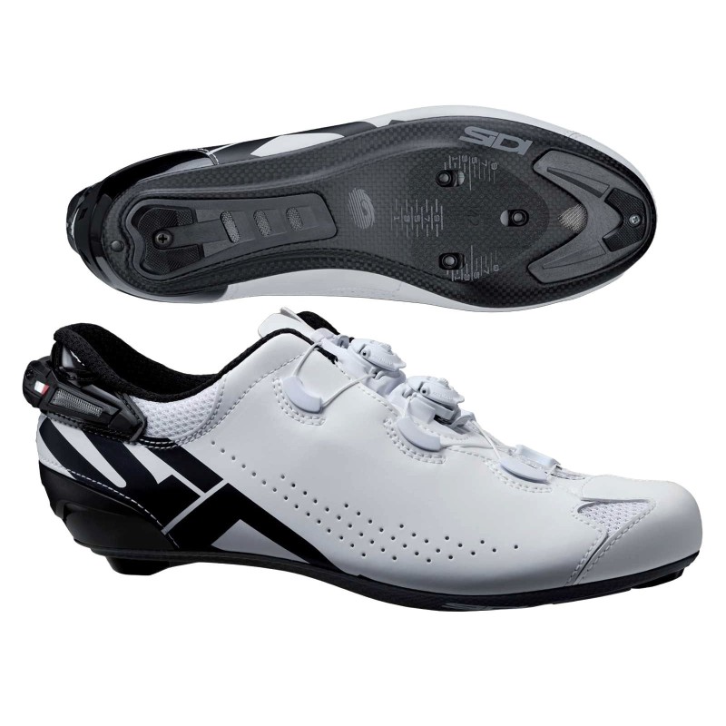 Zapatillas de carretera SHOT 2S - Blanco/Negro