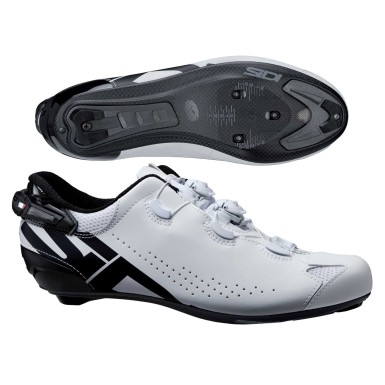 Sidi Chaussures Route SHOT 2S - Blanc/Noir - Purebike