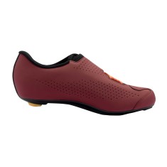 Zapatillas de carretera PRIMA para mujer - Rojo cabernet / Coral