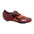 Zapatillas de carretera PRIMA para mujer - Rojo cabernet / Coral