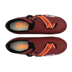 Zapatillas de carretera PRIMA para mujer - Rojo cabernet / Coral