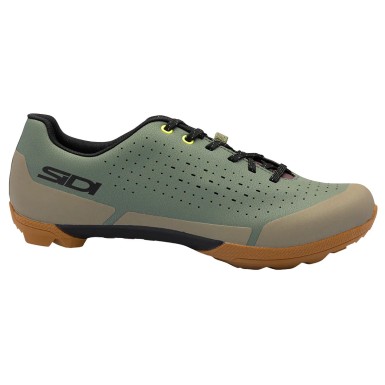 Sidi Chaussures Gravel ASPER LACES - Vert Military - Purebike