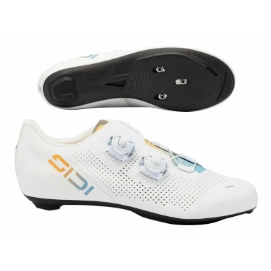 Sidi Chaussures Route ERGO 6 CDF Blanc C'è Da Fare - Purebike