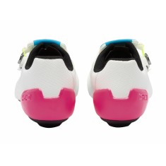 Zapatillas de carretera GENIUS X WYVE Blanco / Rosa fluorescente
