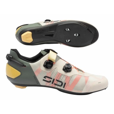 Zapatillas de carretera WIRE 3 arena / coral flúor