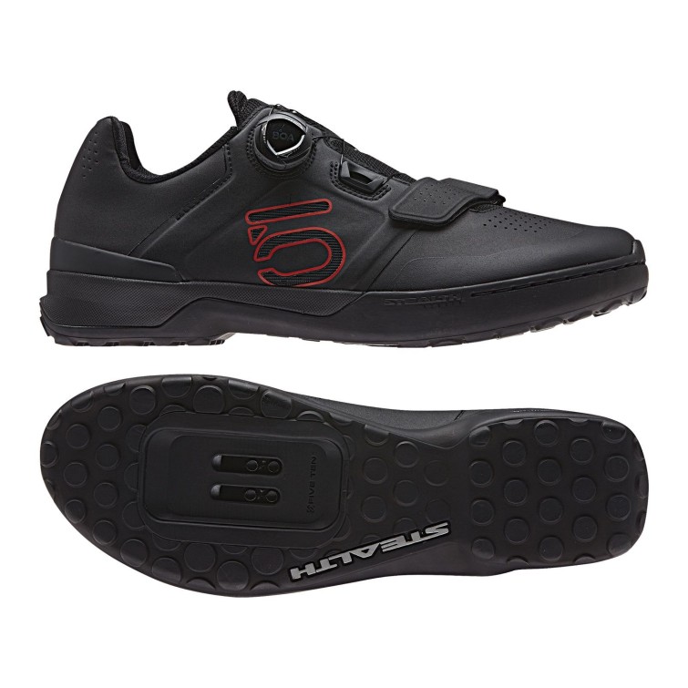 Kestrel Pro Boa Shoes Black and Red