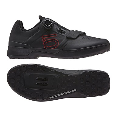 Five Ten Chaussures Kestrel Pro Boa Noir et Rouge - Purebike