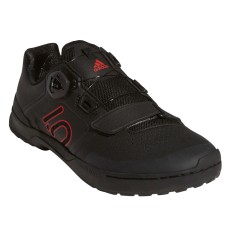 Zapatillas Kestrel Pro Boa negras y rojas