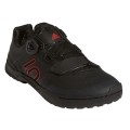 Zapatillas Kestrel Pro Boa negras y rojas