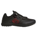 Zapatillas Kestrel Pro Boa negras y rojas