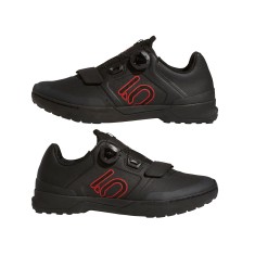 Zapatillas Kestrel Pro Boa negras y rojas